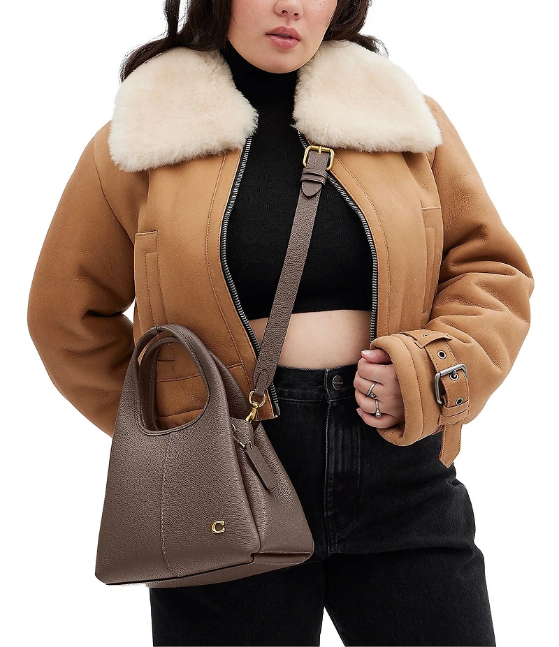 COACH Lana 23 Leather Shoulder Handle Bag