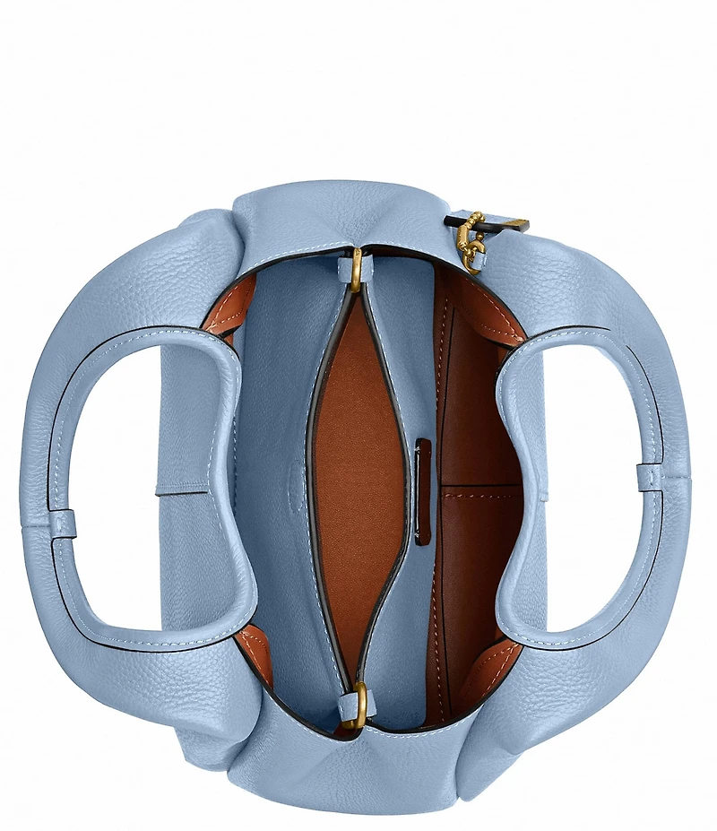 COACH Lana 23 Polished Pebble Leather Shoulder Bag