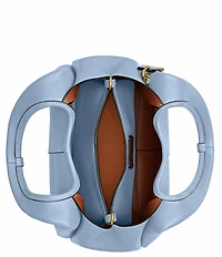 COACH Lana 23 Polished Pebble Leather Shoulder Bag