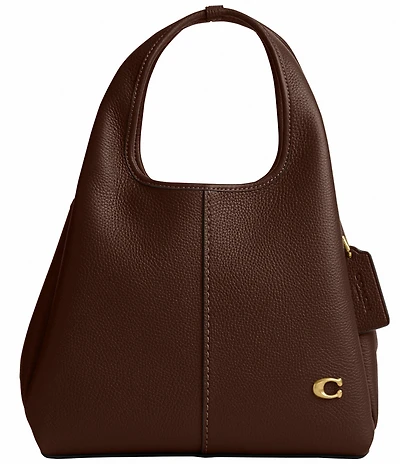COACH Lana 23 Polished Pebble Leather Shoulder Bag