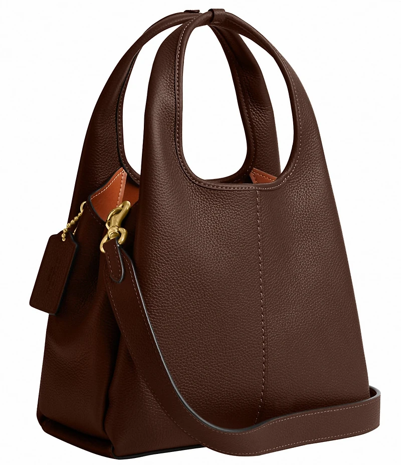 COACH Lana 23 Polished Pebble Leather Shoulder Bag