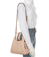COACH Lana 23 Polished Pebble Leather Shoulder Bag