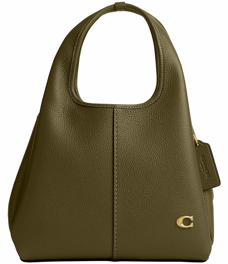 COACH Lana 23 Polished Pebble Leather Shoulder Bag
