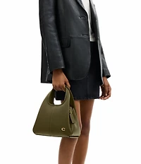 COACH Lana 23 Polished Pebble Leather Shoulder Bag