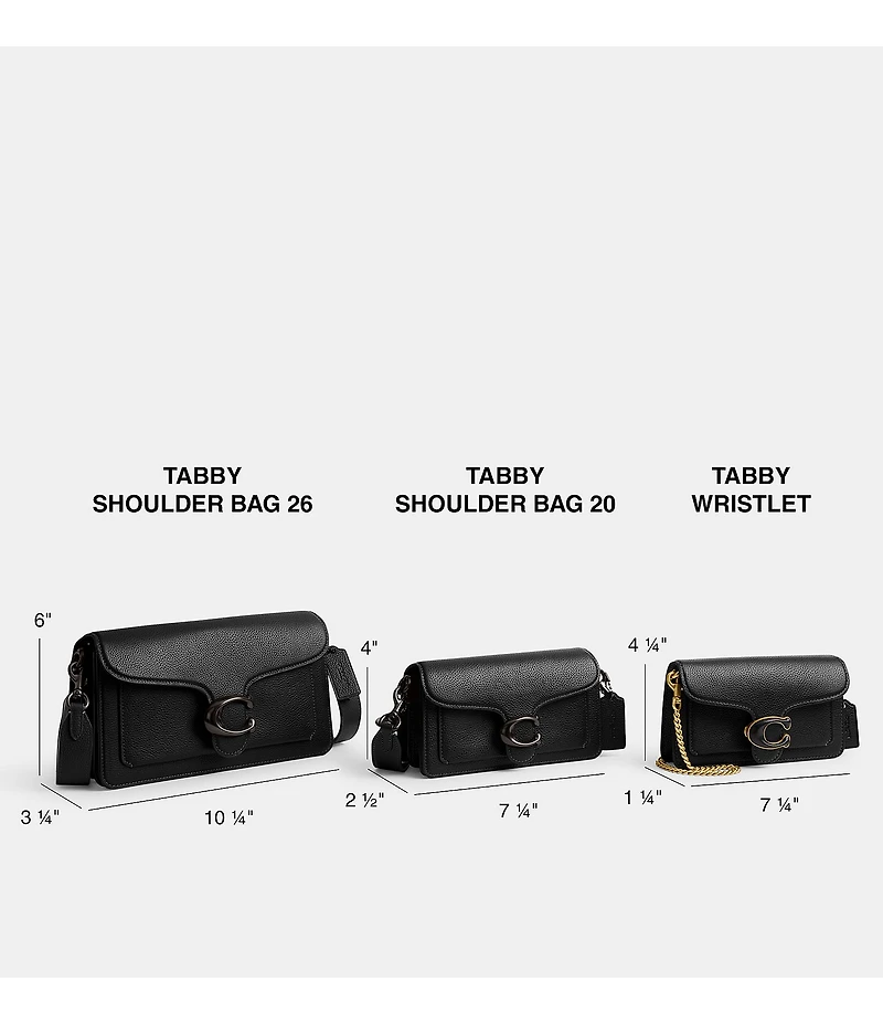 COACH Tabby Chain Clutch