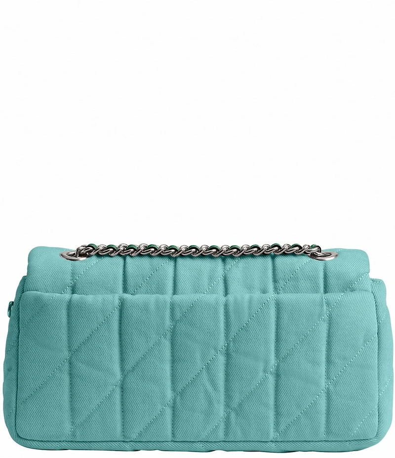 COACH Quilted Denim Tabby Convertible Shoulder Bag