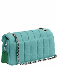 COACH Quilted Denim Tabby Convertible Shoulder Bag