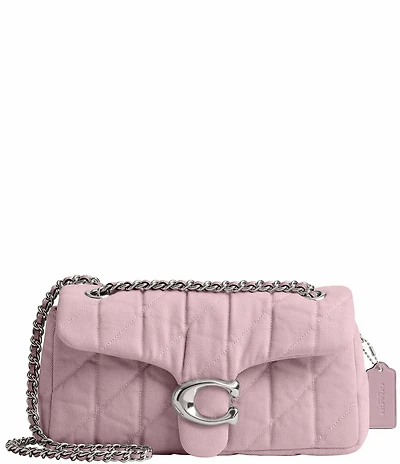 COACH Quilted Denim Tabby Convertible Shoulder Bag