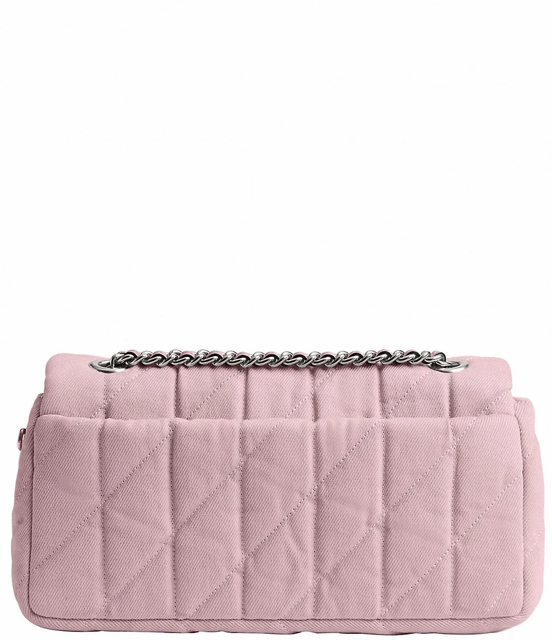 COACH Quilted Denim Tabby Convertible Shoulder Bag
