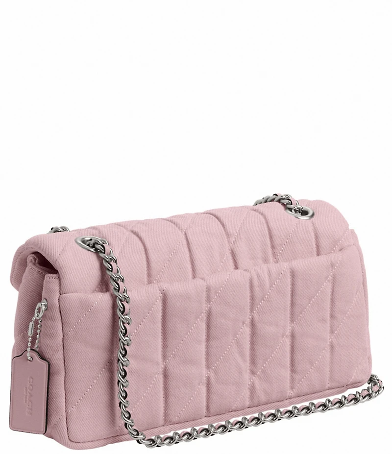 COACH Quilted Denim Tabby Convertible Shoulder Bag