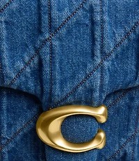COACH Times Square Tabby Quilted Shoulder Bag