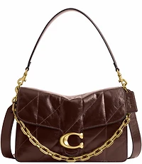COACH Quilted Glazed Leather Tabby 30 Shoulder Bag