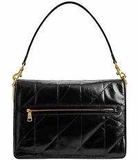 COACH Quilted Glazed Leather Tabby 30 Shoulder Bag