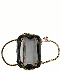 COACH Quilted Jade Quilted Drawstring Bag