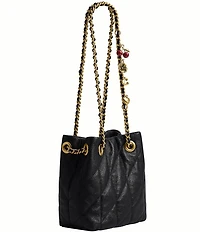 COACH Quilted Jade Quilted Drawstring Bag