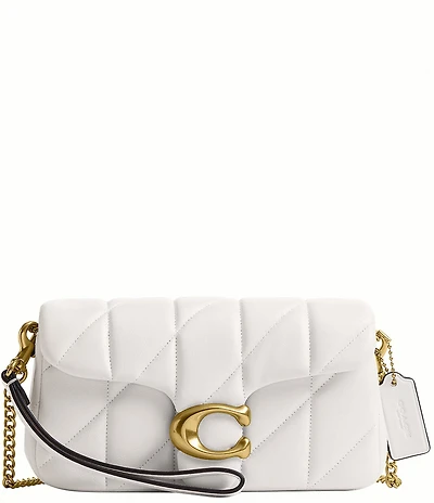 COACH Tabby 19 Quilted Leather Wristlet Crossbody Bag