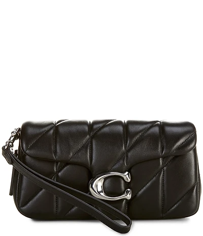 COACH Quilted Leather Tabby 19 Clutch Bag
