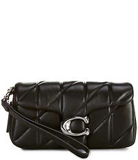 COACH Quilted Leather Tabby 19 Clutch Bag