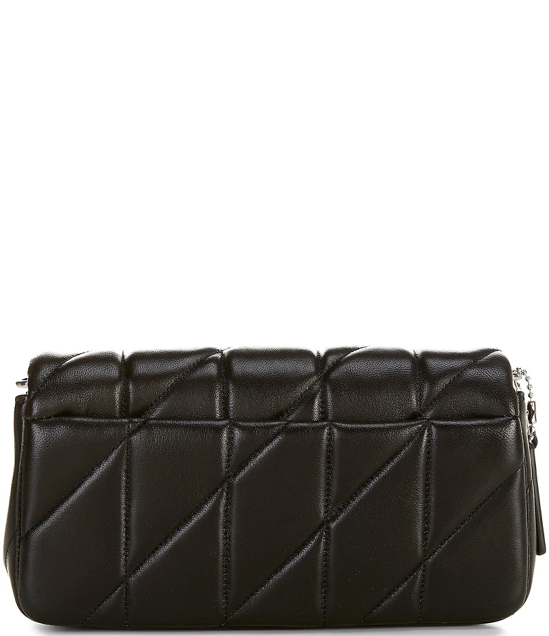 COACH Quilted Leather Tabby 19 Clutch Bag