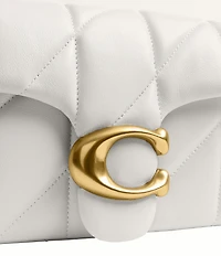 COACH Tabby 19 Quilted Leather Wristlet Crossbody Bag