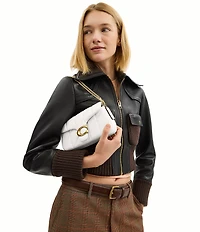 COACH Tabby 19 Quilted Leather Wristlet Crossbody Bag