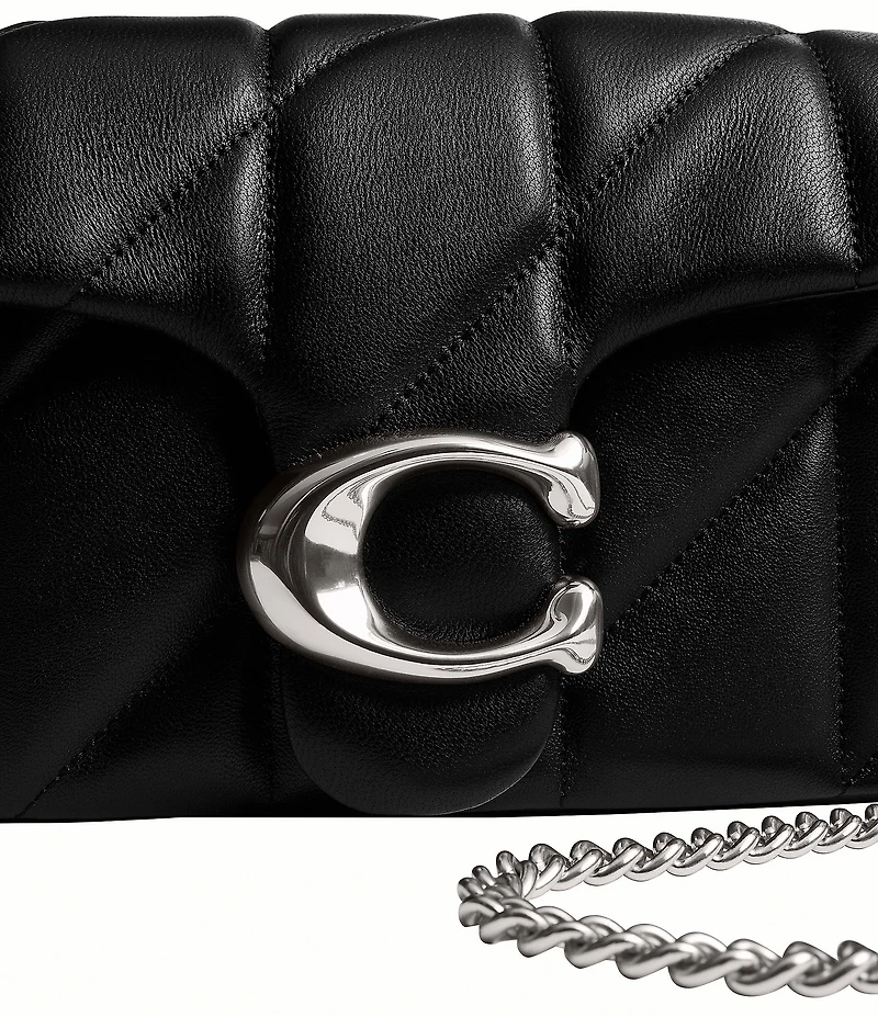 COACH Tabby 19 Quilted Leather Wristlet Crossbody Bag
