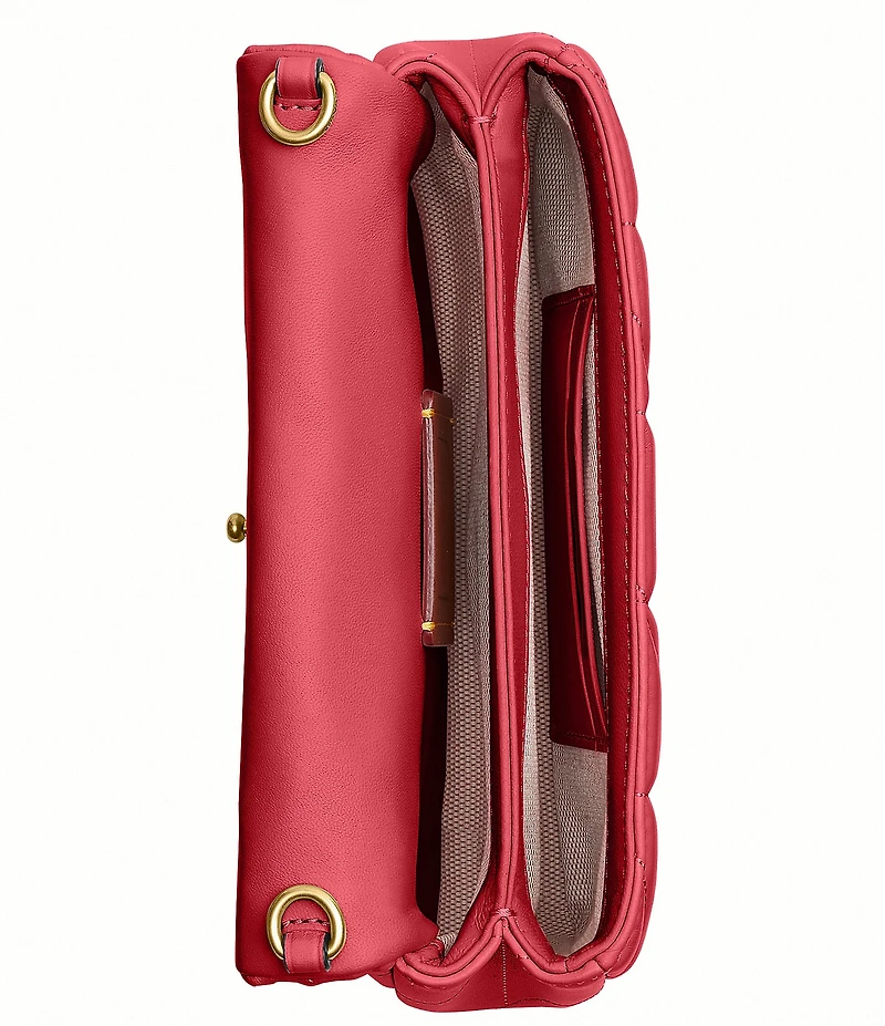 COACH Tabby 19 Quilted Leather Wristlet Crossbody Bag