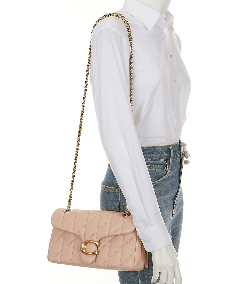 COACH Tabby 26 Quilted Leather Chain Strap Shoulder Bag