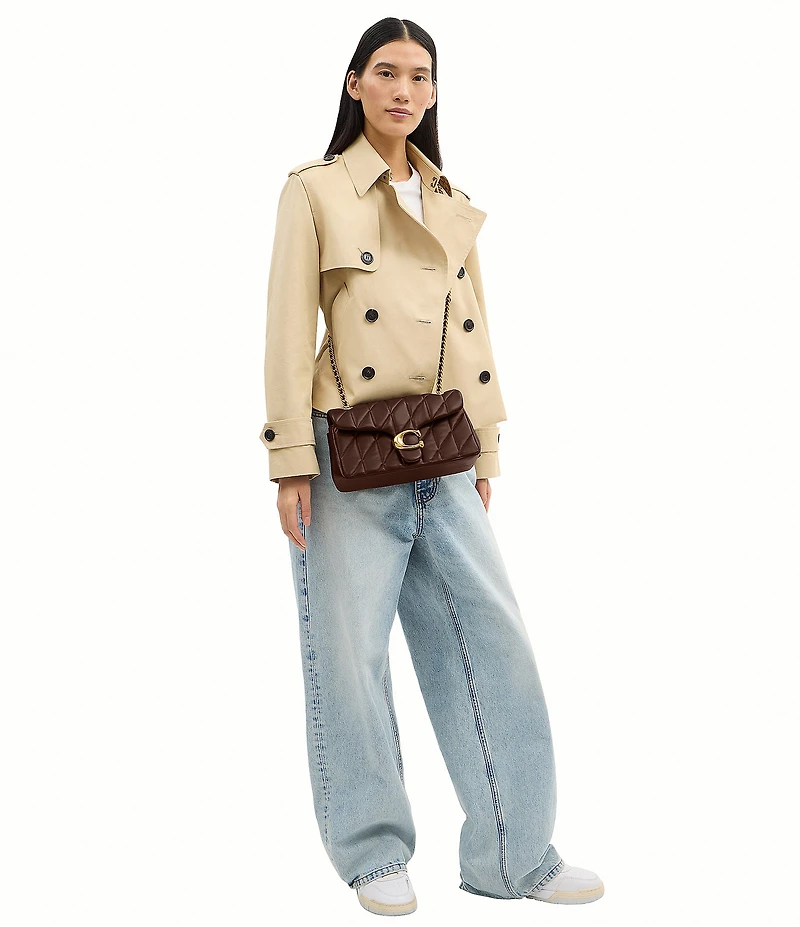 COACH Tabby Quilted Chain Shoulder Bag 26