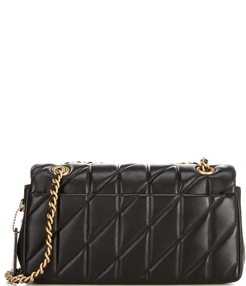 COACH Tabby 26 Quilted Leather Chain Strap Shoulder Bag