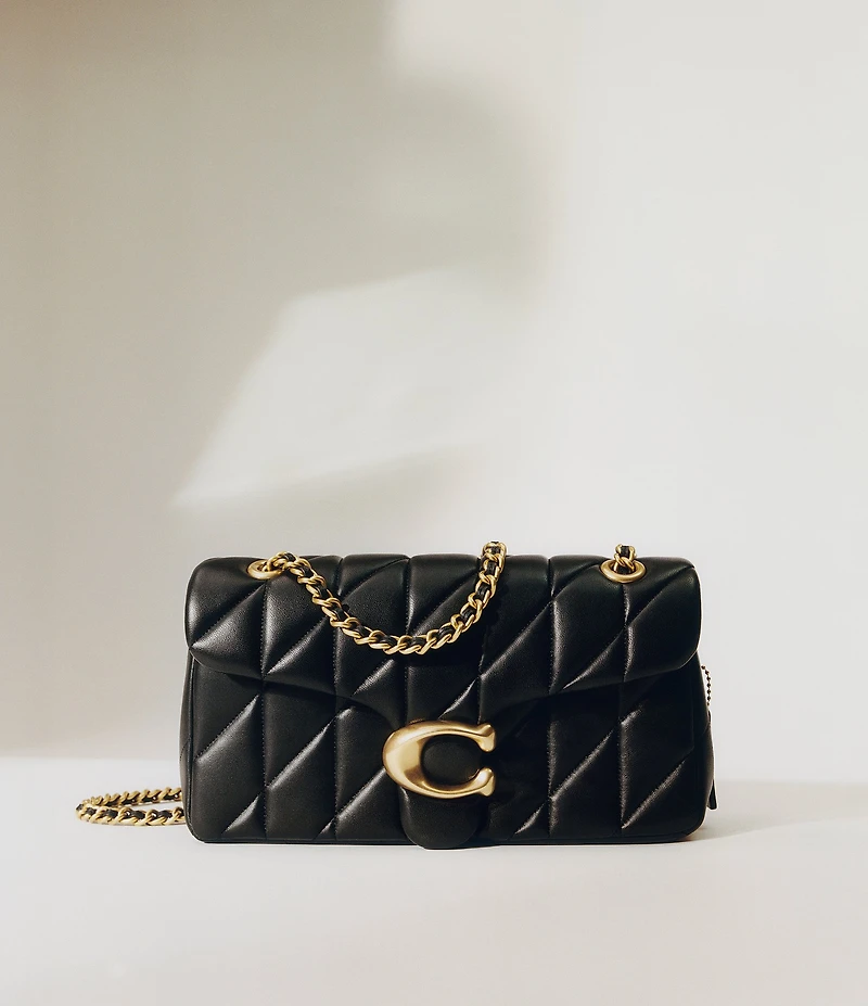COACH Tabby 26 Quilted Leather Chain Strap Shoulder Bag