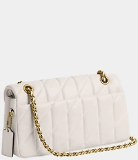 COACH Tabby 26 Quilted Leather Chain Strap Shoulder Bag
