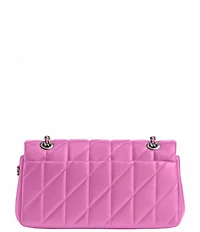 COACH Quilted Leather Tabby 26 Silver Hardware Shoulder Crossbody Bag