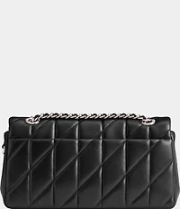 COACH Quilted Leather Tabby 26 Silver Hardware Shoulder Crossbody Bag