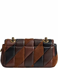 COACH Quilted Patchwork Leather & Suede Tabby 20 Shoulder Bag