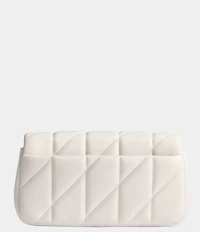 COACH Quilted Pillow Leather Gold Hardware Tabby Wristlet