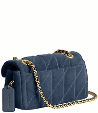COACH Tabby 20 Quilted Suede Shoulder Bag