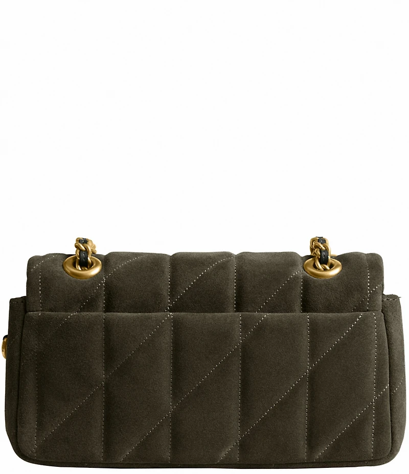 COACH Quilted Suede Tabby 20 Convertible Shoulder Bag