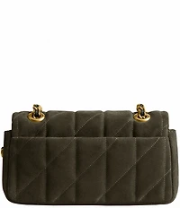 COACH Quilted Suede Tabby 20 Convertible Shoulder Bag
