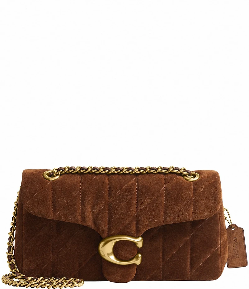 COACH Quilted Suede Tabby 26 Convertible Shoulder Bag