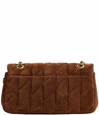 COACH Quilted Suede Tabby 26 Convertible Shoulder Bag