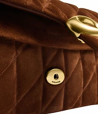 COACH Quilted Suede Tabby 26 Shoulder Bag