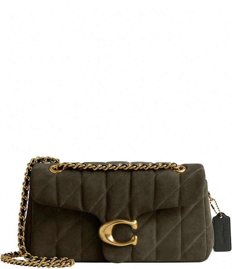 COACH Quilted Suede Tabby 26 Shoulder Bag