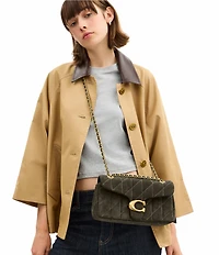 COACH Quilted Suede Tabby 26 Shoulder Bag