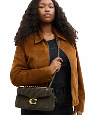 COACH Quilted Suede Tabby 26 Shoulder Bag