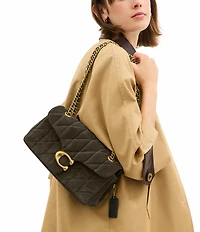 COACH Quilted Suede Tabby 26 Shoulder Bag
