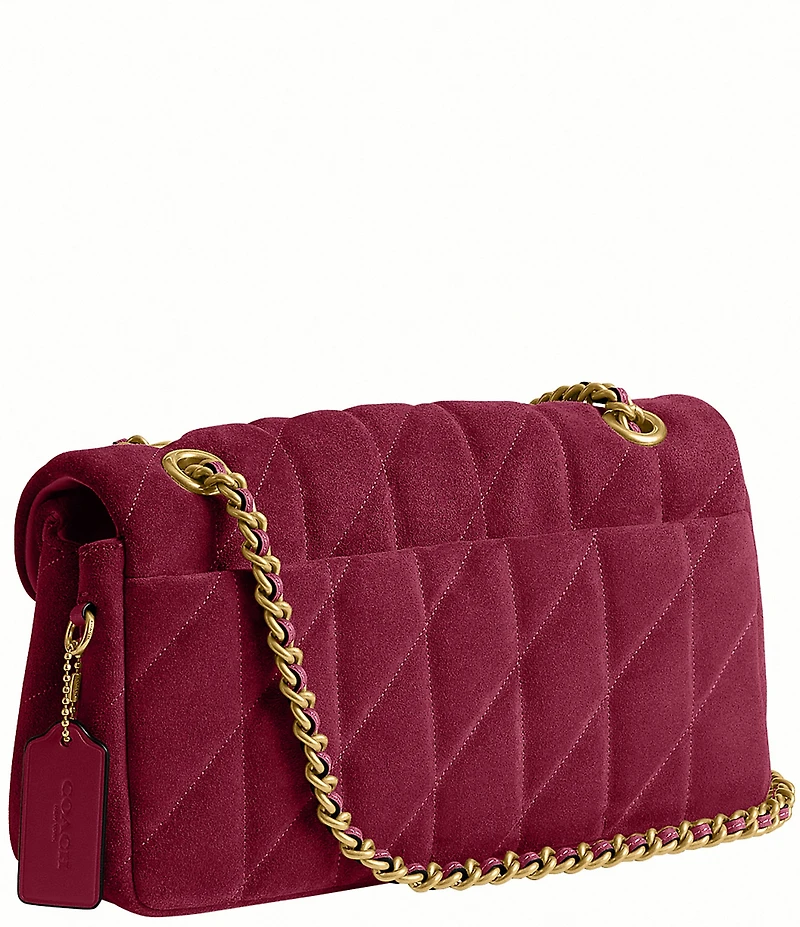 COACH Quilted Suede Tabby Shoulder Bag 26