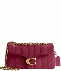 COACH Tabby 26 Quilted Suede Shoulder Bag