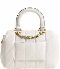 COACH Quilted Tabby Top Handle Clutch