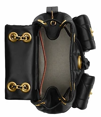 COACH Tabby Leather Pillow Quilt Backpack
